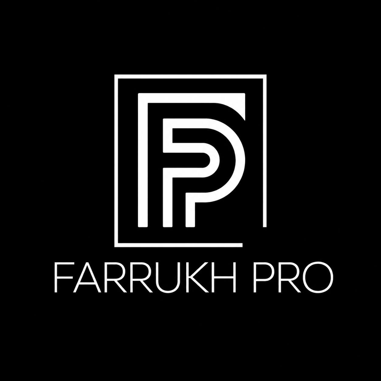 Логотип Farrukh Pro Studio